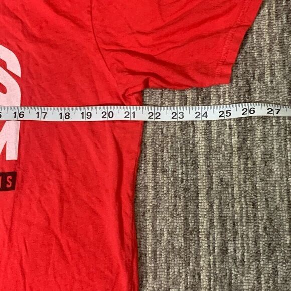 NFL Proline Kansas City Chiefs XL Super Bowl Champions T Shirt Red Short Sleeve - Picture 3 of 6